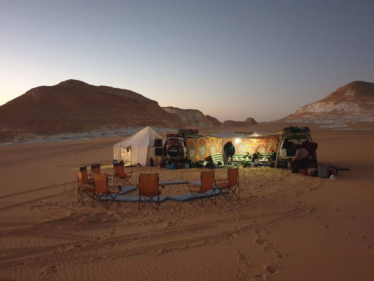 Ultimate 2‑Day Desert Safari: White & Black Desert Camping, BBQ & 4×4 Adventure