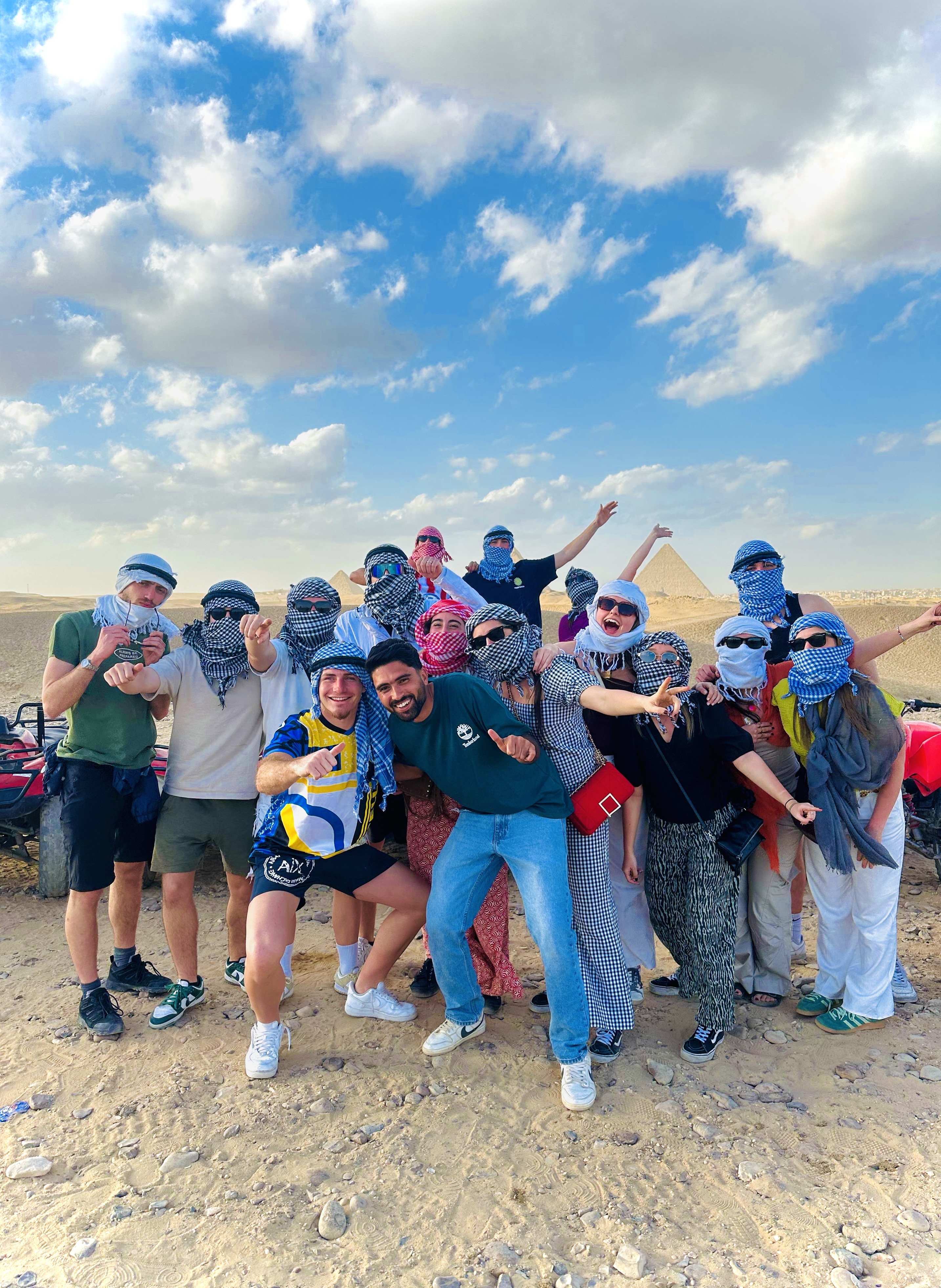 ATV Desert Adventure Tour Around the Pyramids